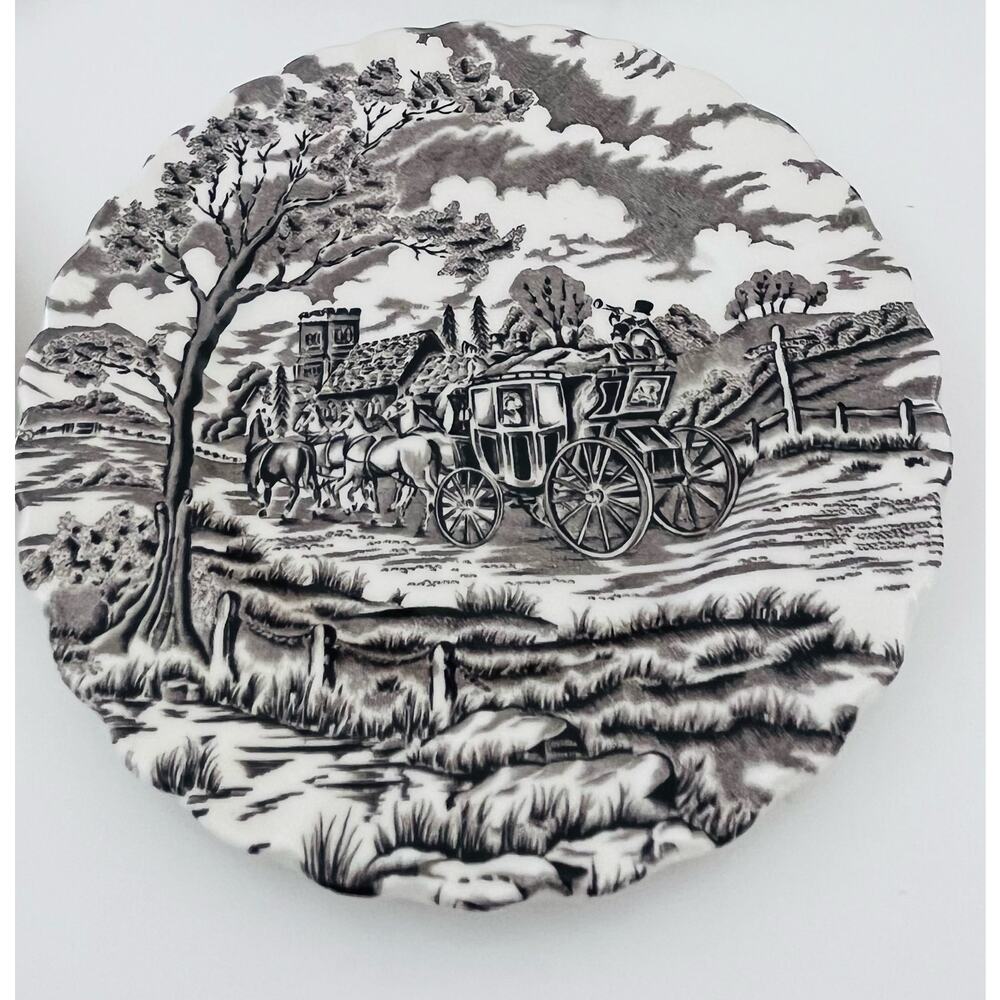 Royal Mail Brown by Myott Staffordshire Bread & Butter Plate- set of 4